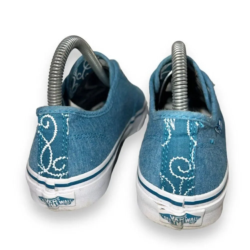 Vans Camden Skate Sneakers Heather Blue / White‎ Women's 8
